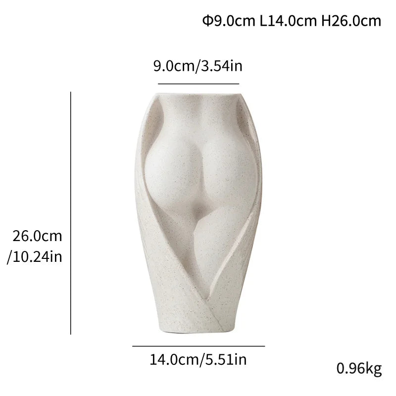 Female Form Vase