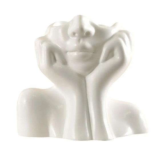 Boho Half Face Vase