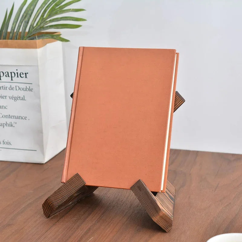 Wooden Cookbook Kitchen Stand